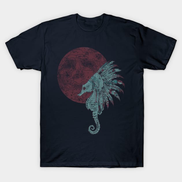 native seahorse T-Shirt by somatosis